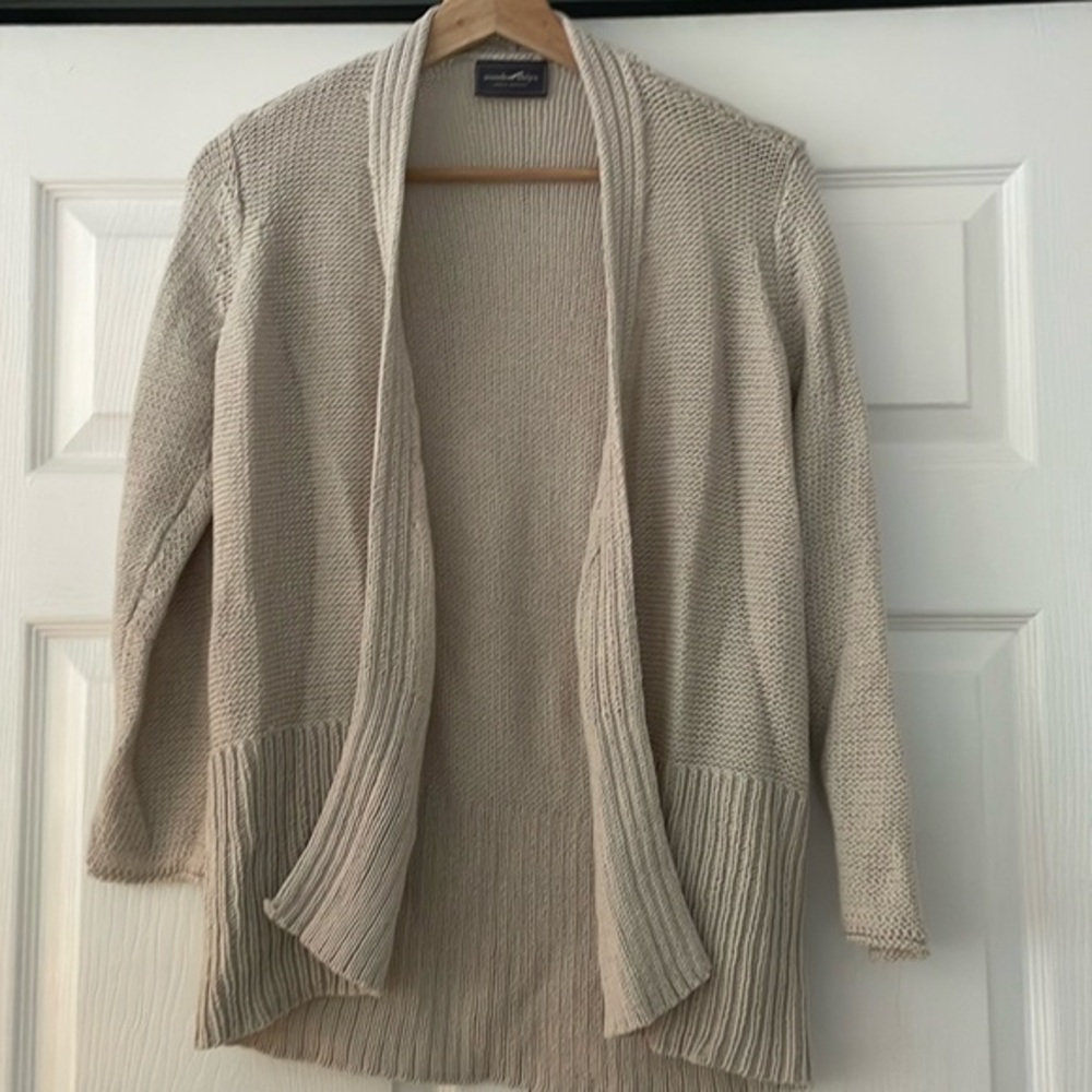 Wooden Ships open front cardigan XS/S